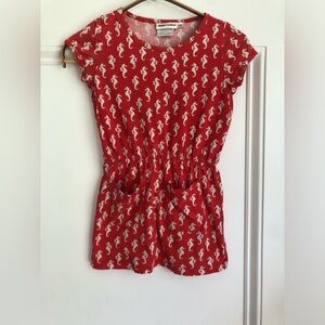 Mini Rodini seahorse dress 104/110